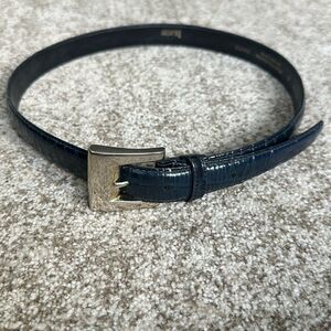 Lejon Vintage Alligator Grain Steer-hide Women’s Belt M